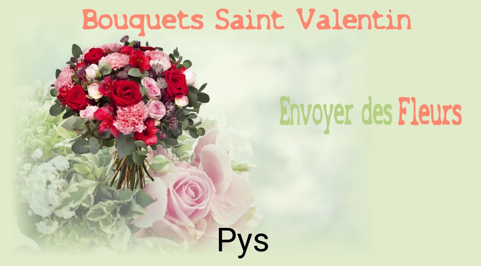 Roses de Saint-Valentin livrées à Pys